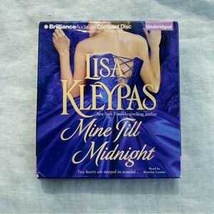 Lisa Kleypas Mine Till Midnight 8 discs unabridged audiobook CD